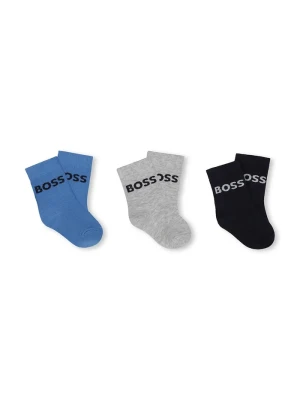Obrázek produktu BOSS Kojenecké ponožky 3-pack modrá