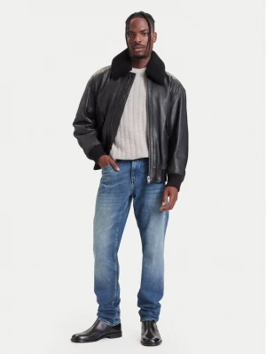 Obrázek produktu BOSS Kožená bunda Jopeak 50566594 Černá Regular Fit