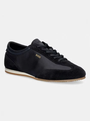 Obrázek produktu BOSS Lineor sneakers boty pánské kožené námořnická modř