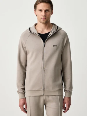 Obrázek produktu BOSS loungwear mikina pánská s bavlnou Sense Hooded Jacket béžová