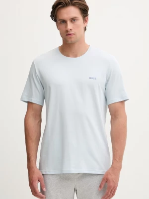 Obrázek produktu BOSS loungwear tričko pánské bavlněné s elastanem Mix&Match T-Shirt R modrá