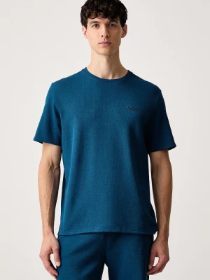 Obrázek produktu BOSS loungwear tričko pánské Waffle T-Shirt fialová