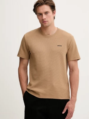 Obrázek produktu BOSS loungwear tričko pánské Waffle T-Shirt hnědá