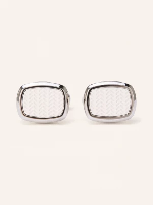 Obrázek produktu Boss Manžetové Knoflíčky Casinginsert bílá / stříbrná