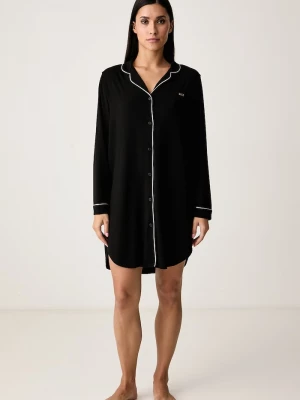 Obrázek produktu BOSS noční košile dámská s modalem Dreamline_Sleepshirt černá