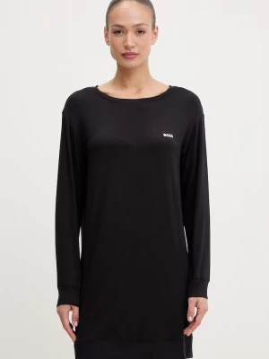 Obrázek produktu BOSS noční košile dámská z viskózy Element Nightie LS černá