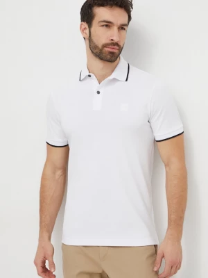 Obrázek produktu BOSS Orange polo pánské bavlněné s elastanem Passertip