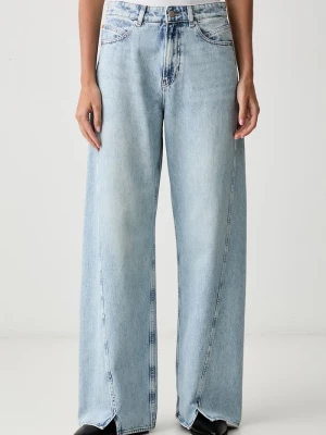 Obrázek produktu BOSS Orange wide leg džíny dámské C_MARLENE SLIT HR modrá
