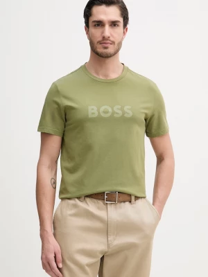 Obrázek produktu BOSS pánské bavlněné T-Shirt RN zelená