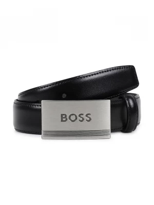 Obrázek produktu BOSS pásek dětský kožený černá