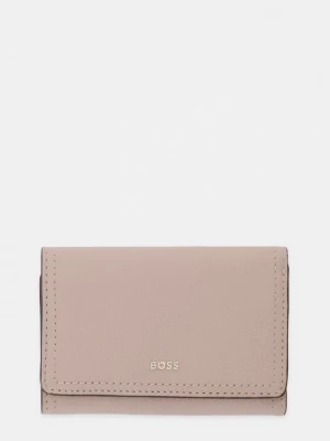 Obrázek produktu BOSS Peněženka dámská kožená Lenah Flap SM Wallet růžová