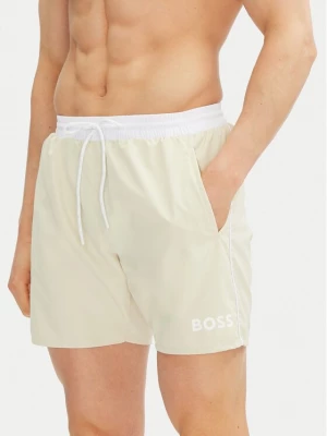 Obrázek produktu BOSS Plavecké šortky Starfish 50514429 Écru Regular Fit Krémová