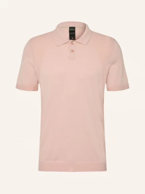 Obrázek produktu Boss Pletené Polo Tričko Momentum Lite Regular Fit tmavě oranžová