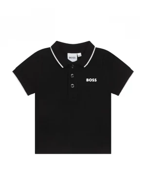 Obrázek produktu BOSS polo dětské bavlněné černá