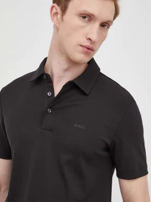 Obrázek produktu BOSS polo pánské bavlněné černá