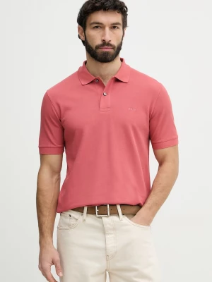 Obrázek produktu BOSS polo pánské bavlněné Pallas růžová