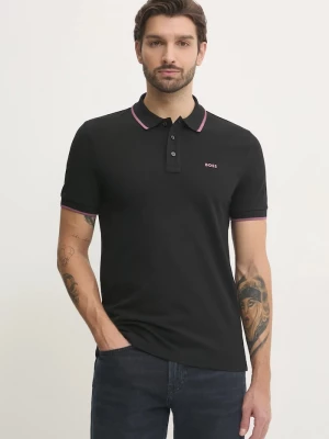 Obrázek produktu BOSS polo pánské bavlněné Parlay 190 černá