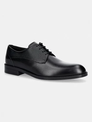 Obrázek produktu BOSS Polobotky pánské kožené Tayil černá