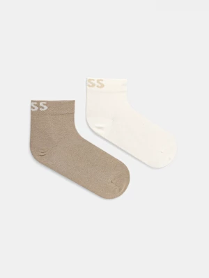 Obrázek produktu BOSS Ponožky BOSS 2P SH Logo CC W 2-pack béžová