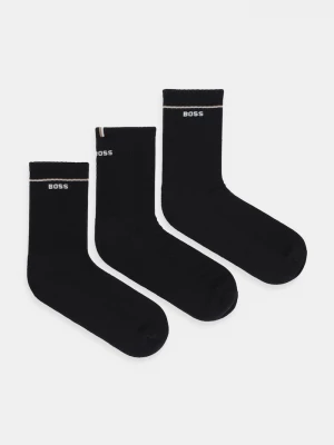 Obrázek produktu BOSS Ponožky BOSS 3P QS Iconic CC SP W 3-pack černá