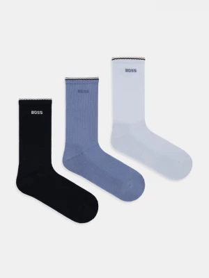 Obrázek produktu BOSS Ponožky 3P QS Rib Stripe CC 3-pack modrá