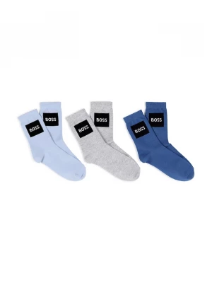 Obrázek produktu BOSS ponožky dětské 3-pack fialová