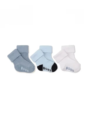 Obrázek produktu BOSS ponožky kojenecké 3-pack modrá