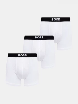 Obrázek produktu BOSS přiléhavé boxerky pánské bavlněné s elastanem BoxerBr 3P BOSS ONE 3-pack bílá
