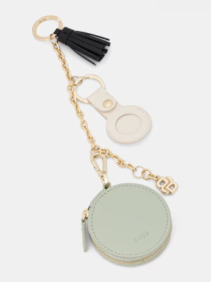 Obrázek produktu BOSS přívěsek dámský kožený MULTI CHARMS zelená
