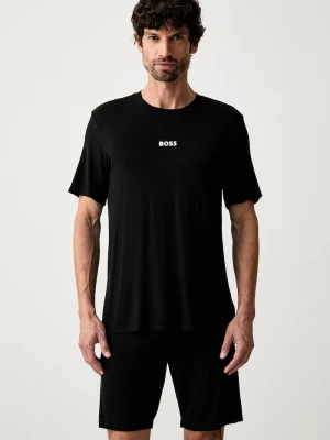 Obrázek produktu BOSS pyžamo pánské z viskózy Pique Short černá