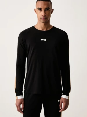Obrázek produktu BOSS pyžamové tričko s dlouhým rukávem pánské s bavlnou Balance LS-Shirt černá