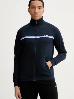 Obrázek produktu BOSS rozepínací mikina pánská bavlněná Authentic Jacket Z námořnická modř