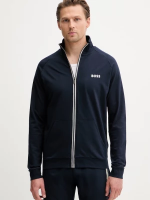 Obrázek produktu BOSS rozepínací mikina pánská bavlněná Authentic Jacket Z námořnická modř