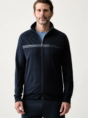 Obrázek produktu BOSS rozepínací mikina pánská bavlněná Authentic Jacket Z námořnická modř