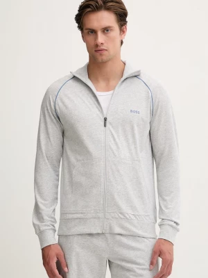 Obrázek produktu BOSS rozepínací mikina pánská bavlněná s elastanem Mix&Match Jacket Z