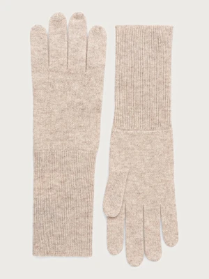 Obrázek produktu BOSS rukavice dámské kašmírové Lelona_gloves béžová
