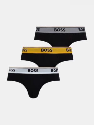Obrázek produktu BOSS slipy pánské bavlněné s elastanem 3-pack černá