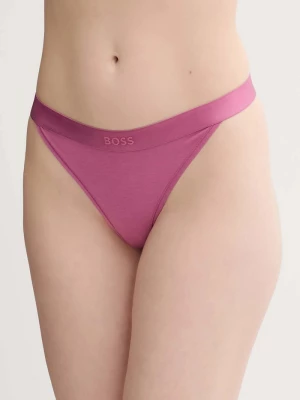 Obrázek produktu BOSS tanga dámské s bavlnou STRING BEA růžová