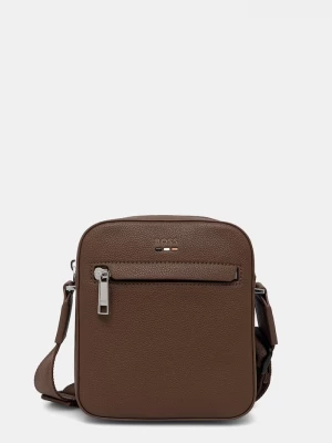 Obrázek produktu BOSS taštička pánská z imitace kůže Ray_NS zip N. hnědá