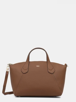 Obrázek produktu BOSS tote taška dámská z imitace kůže Lenah Zip Tote M hnědá