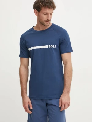 Obrázek produktu BOSS tričko pánské T-Shirt RN Slim Fit modrá
