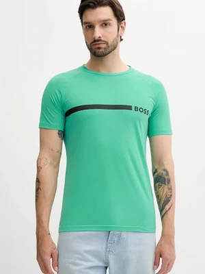Obrázek produktu BOSS tričko pánské T-Shirt RN Slim Fit tyrkysová