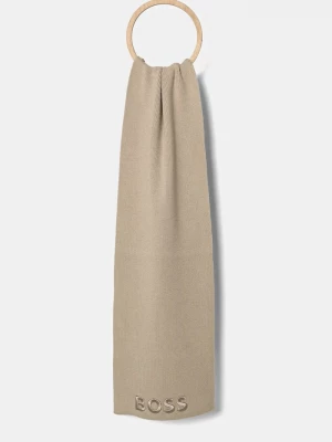 Obrázek produktu BOSS Vlněná šála BOSS Lara_scarf béžová