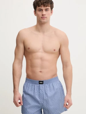 Obrázek produktu BOSS volné pánské bavlněné boxerky 2P Boxer S. CW Peach 2-pack modrá