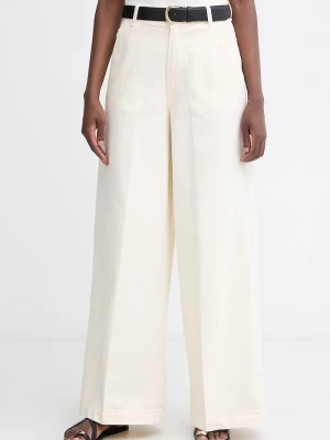 Obrázek produktu BOSS wide leg džíny dámské CENTRAL 4.0 béžová