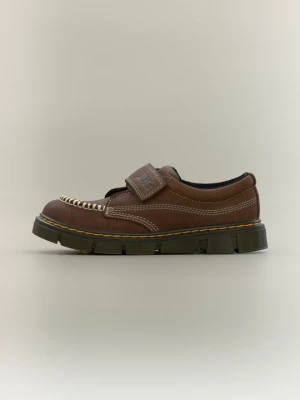 Obrázek produktu Boty se suchým zipem Dr. Martens tmavě hnědá