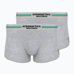 Obrázek produktu Boxerky Aeronautica Militare AM1UBX001 Trunk 2 páry grey