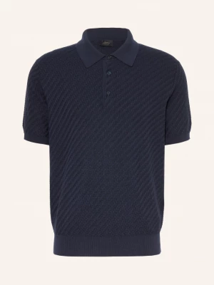 Obrázek produktu Brioni Pletená Polokošile tmavě modrá