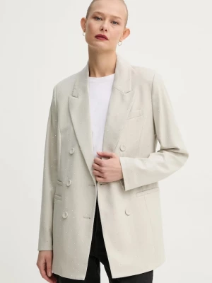 Obrázek produktu Bruuns Bazaar Blazer s příměsí vlny Bruuns Bazaar béžová