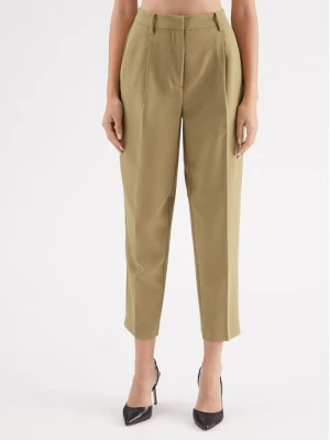 Obrázek produktu Bruuns Bazaar Kalhoty z materiálu Cindy BBW2393 Zelená Loose Fit